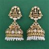 Antique Birds Earring with Matte Gold Plating