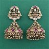 Antique Birds Earring with Matte Gold Plating