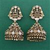 Antique Birds Earring with Matte Gold Plating