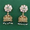 Antique Jhumki with Matte Gold Plating