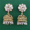 Antique Jhumki with Matte Gold Plating