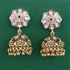 Antique Jhumki with Matte Gold Plating