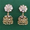 Antique Jhumki with Matte Gold Plating