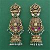 Antique Birds Earring with Matte Gold Plating