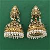 Antique Jhumki with Matte Gold Plating