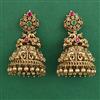 Antique Birds Earring with Matte Gold Plating