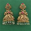 Antique Birds Earring with Matte Gold Plating