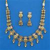 Antique Classic Necklace with Matte Gold Plating