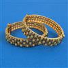 Antique Openable Bangles with Matte Gold Plating