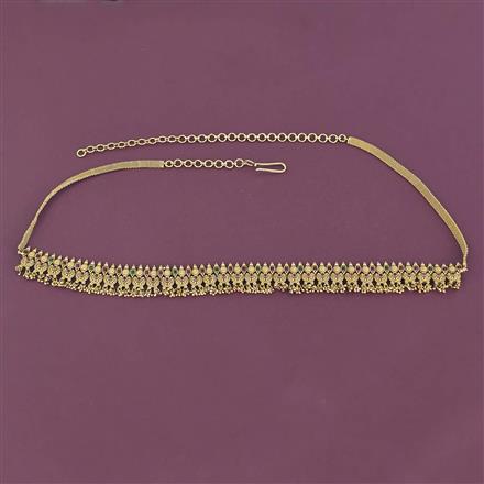 Antique Classic Belt with Matte Gold Plating