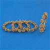 Antique Classic Bangles with Matte Gold Plating