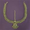 Antique Classic Damini with Matte Gold Plating