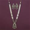 Antique Pearl Pendant Set with Mehndi Plating