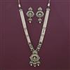 Antique Pearl Pendant Set with Mehndi Plating