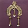 Antique Temple Hair Brooch with Gold Plating