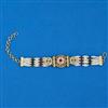 Antique Pearl Bracelet with Matte Gold Plating
