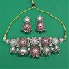 Antique Choker Necklace with Mehndi Plating