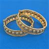 Antique Plain Gold Bangles with Gold Plating
