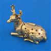 Antique Animal Sindoor Box with Gold Plating