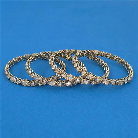 Antique Classic Bangles with Mehndi Plating