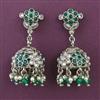 Antique Jhumki with Mehndi Plating
