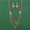 Antique Layered Necklace with Gold Plating