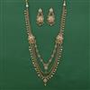 Antique Layered Necklace with Gold Plating