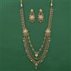 Antique Layered Necklace with Gold Plating