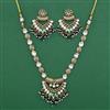 Antique Classic Necklace with Matte Gold Plating