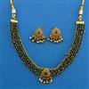 Antique Classic Necklace with Matte Gold Plating