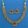 Antique Classic Necklace with Matte Gold Plating