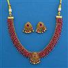Antique Classic Necklace with Matte Gold Plating