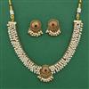Antique Classic Necklace with Matte Gold Plating