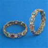 Antique 2 Pc Classic Bangles with Mehndi Plating