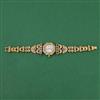 Antique Classic Watch with Matte Gold Plating