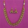 Antique Temple Necklace with Matte Gold Plating