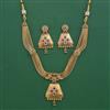 Antique Classic Necklace with Matte Gold Plating