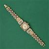 Antique Pearl Watch with Matte Gold Plating