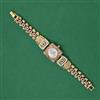 Antique Pearl Watch with Matte Gold Plating