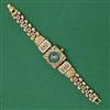 Antique Pearl Watch with Matte Gold Plating
