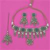 Antique Heritage Necklace with Mehndi Plating