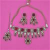 Antique Heritage Necklace with Mehndi Plating