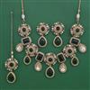 Antique Heritage Necklace with Mehndi Plating