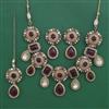 Antique Heritage Necklace with Mehndi Plating