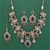 Antique Heritage Necklace with Mehndi Plating