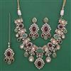 Antique Heritage Necklace with Mehndi Plating