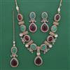 Antique Heritage Necklace with Mehndi Plating