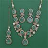 Antique Heritage Necklace with Mehndi Plating