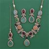 Antique Heritage Necklace with Mehndi Plating