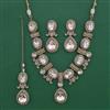 Antique Heritage Necklace with Mehndi Plating